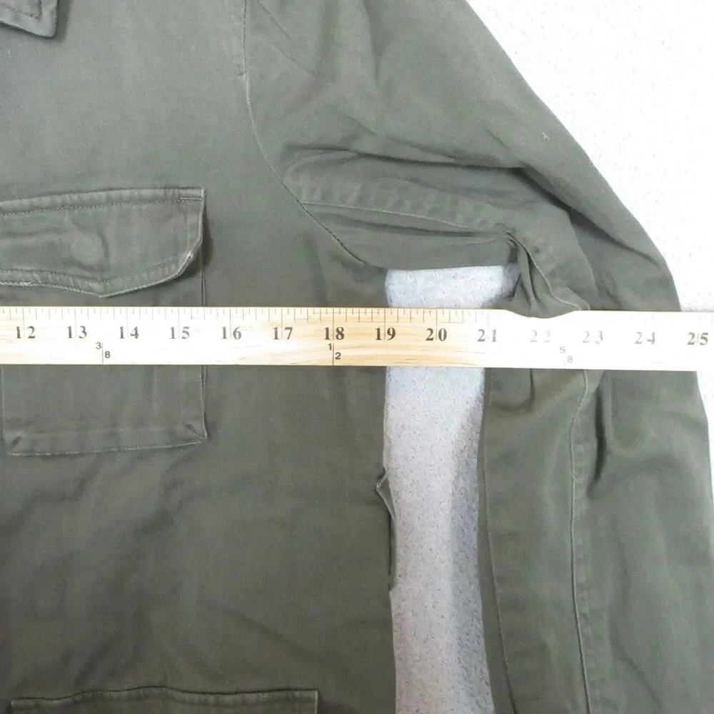 Chester & Violet Jacket Womens XS Olive Military Utility Field Cotton Lined - Picture 4 of 7